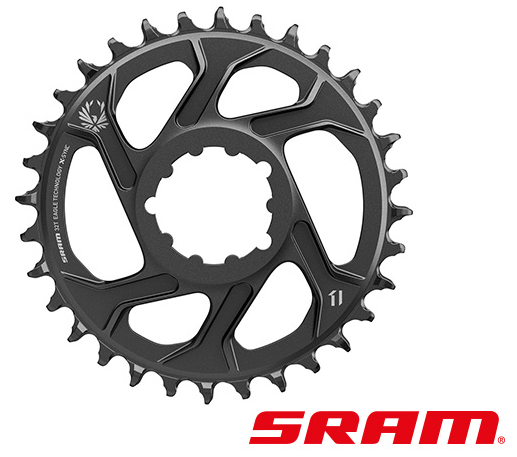 SRAM PLATO X-SYNC 2 32T EAGLE D/M 12V 6MM ALUMINIO DORADO