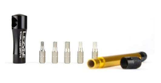 LEZYNE STORAGE DRIVE - BLACK/NICKEL