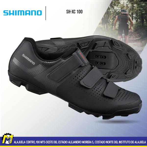 ZAPATOS MTB #42 MOD: SH-XC100 NEGRO SHIMANO