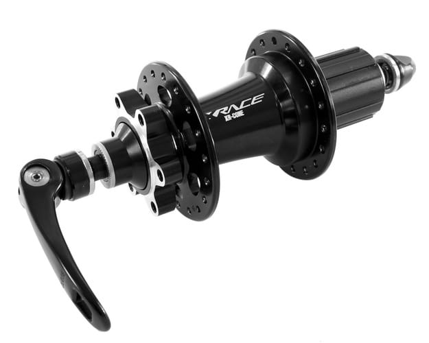 BOCINA TRASERA CASSETTE 32H MTB P/SHIMANO NEGRA 9/10/11/12VEL X-RACE KT-MQ5R 5.2X135M