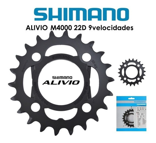 PLATO PEQUEÑO 22T TRIP/9V ALIVIO M4050-4000 (Y1PK22000)