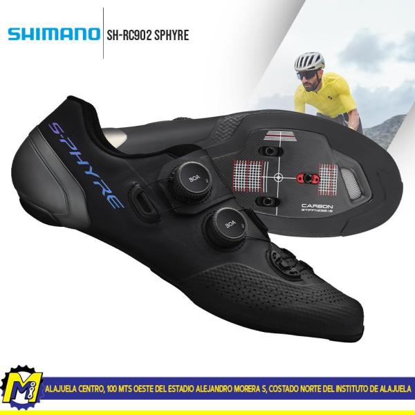 ZAPATOS RUTA #41 MOD: SH-RC902 SPHYRE NEGRO SHIMANO