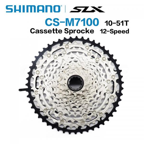 PIÑON SHIMANO SLX 12V 10-51T P/MONO CS-M7100-12 (C)