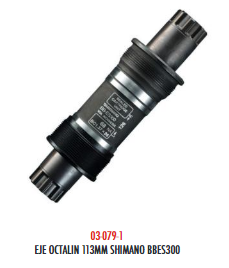 [03-079-1] EJE OCTALIN 113MMX68MM SHIMANO BBES300