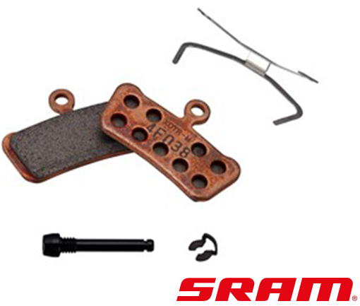 [8038006] SRAM SET FIBRA FRENO SINTE/ACERO GUI/G2