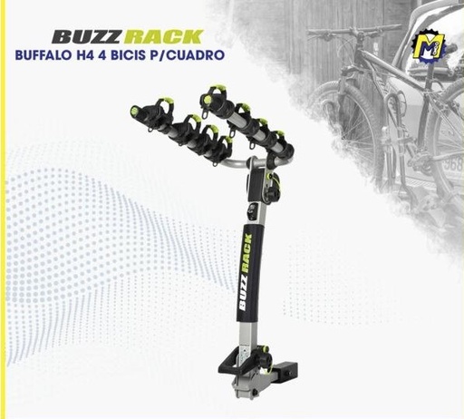 [BA06100-034] PORTABICICLETAS BUZZ RACK BUFFALO H4 4 BICIS CUADRO BC-13823-4AF