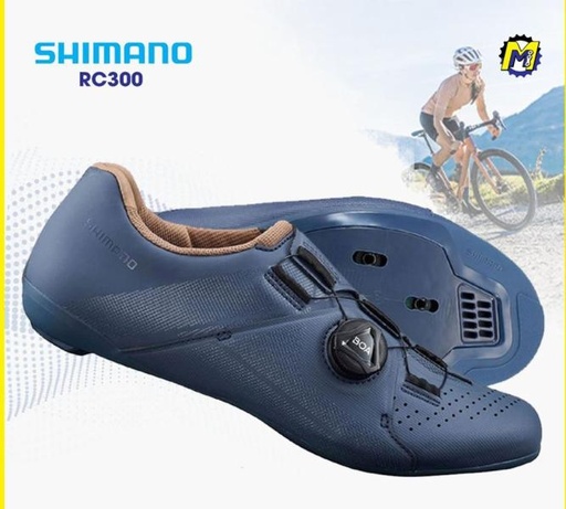 [65-410-2] ZAPATOS RUTA MUJER #37 MOD: SH-RC300 AZUL SHIMANO