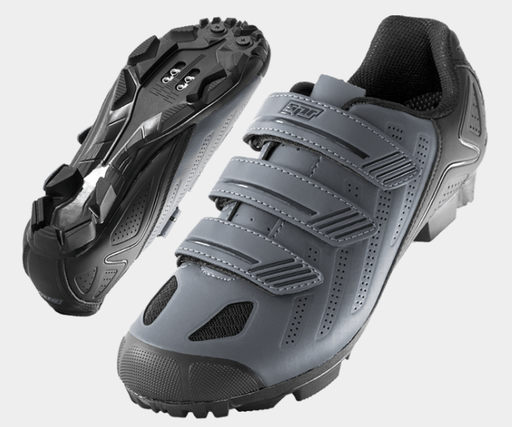[595519] ZAPATOS SPR MTB 3 FAJAS NEGRO GRIS 46