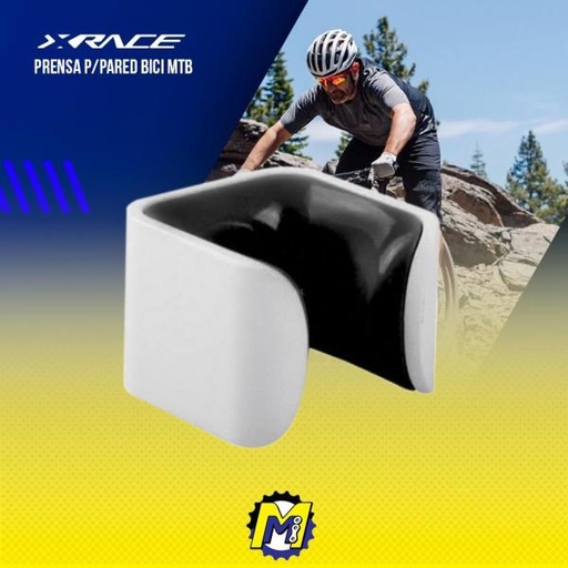 [BA06100-072] PRENSA PARED X-RACE MTB PARA BICICLETA, NEGRO
