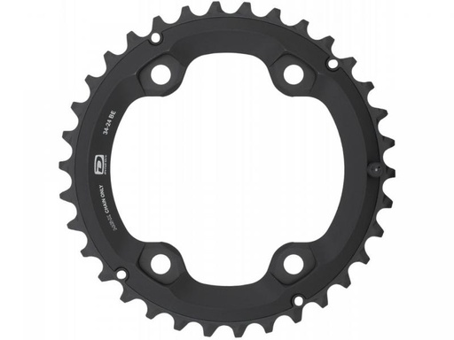 [04-225-1] PLATO SHIMANO DEORE 34T P/DOBLE FCM6000 34-24 (Y1WD98040)